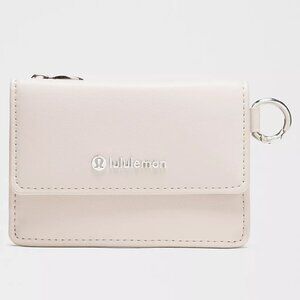 Lululemon Leather Alternative Front-Flap Card Case